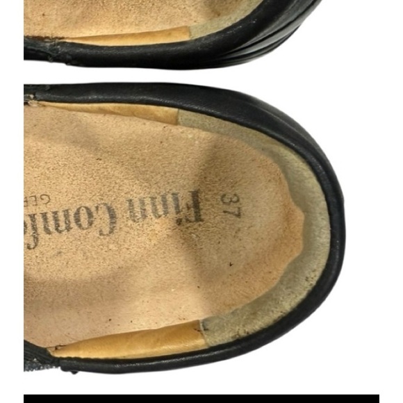 Finn Nashville Black Leather Comfort Mary Jane Womens Shoes US Sz6/EU Sz37 - Picture 12 of 14